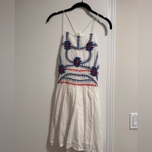 Piper Sumatra Embroidered Mini Dress